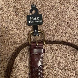 Brand new POLO braided belt